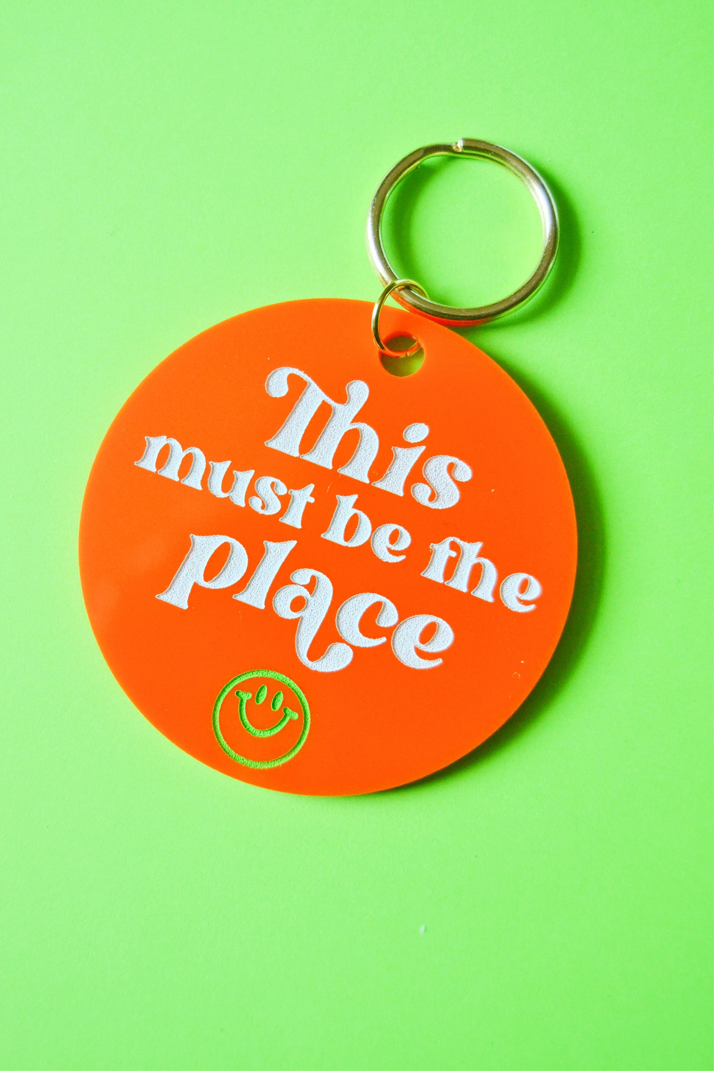 This Must Be The Place Keychain
