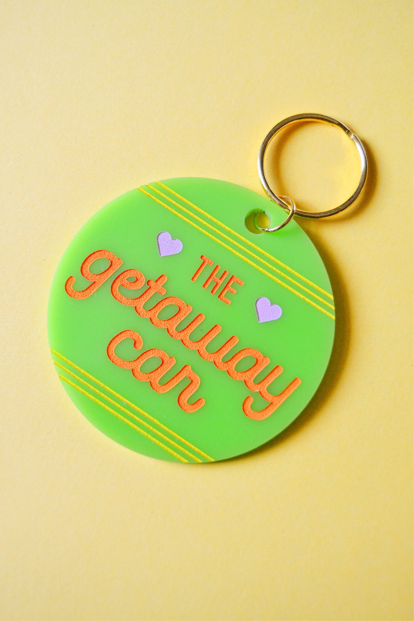 Getaway Car Keychain