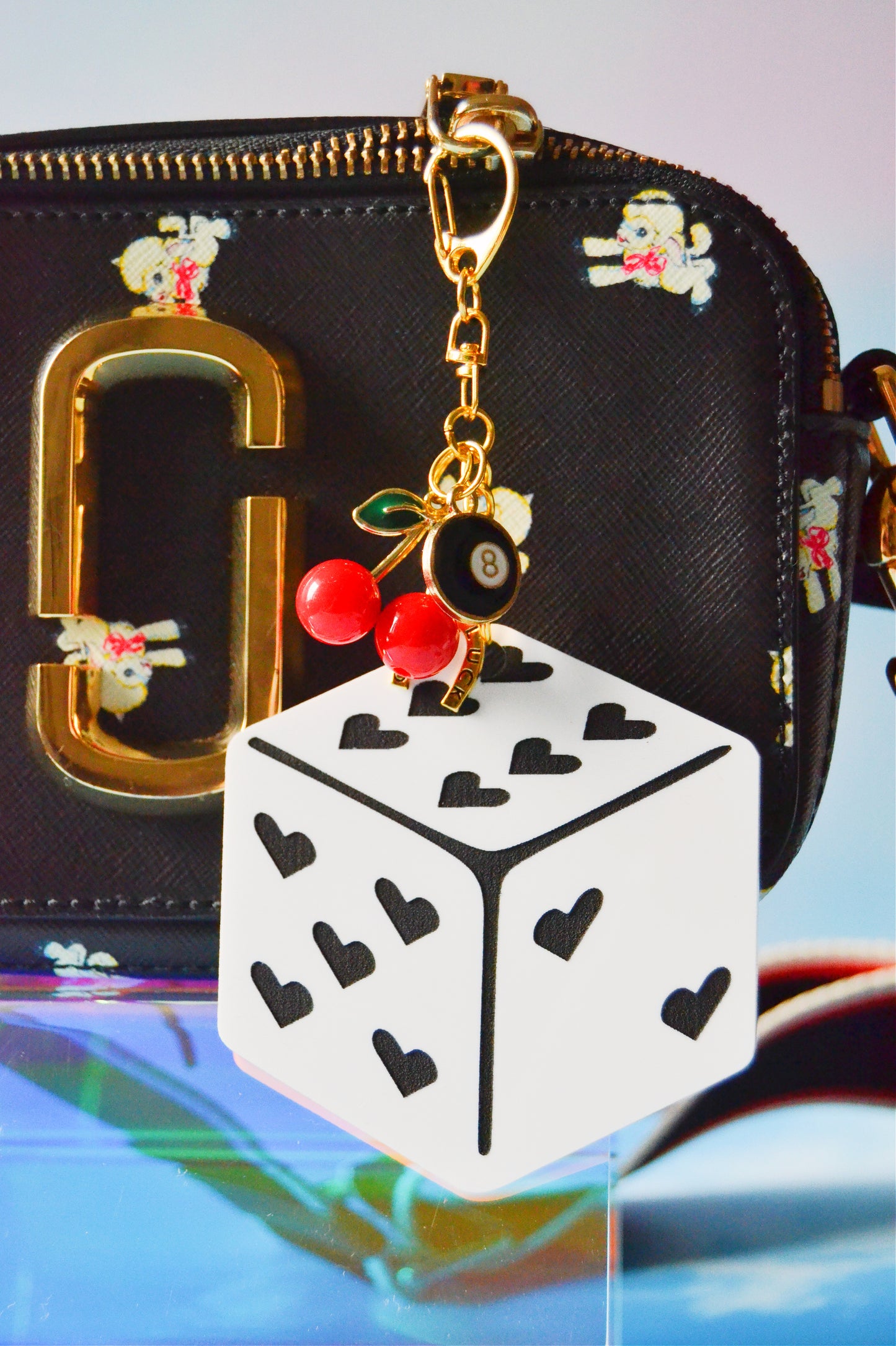 Lucky Dice Bag Charm