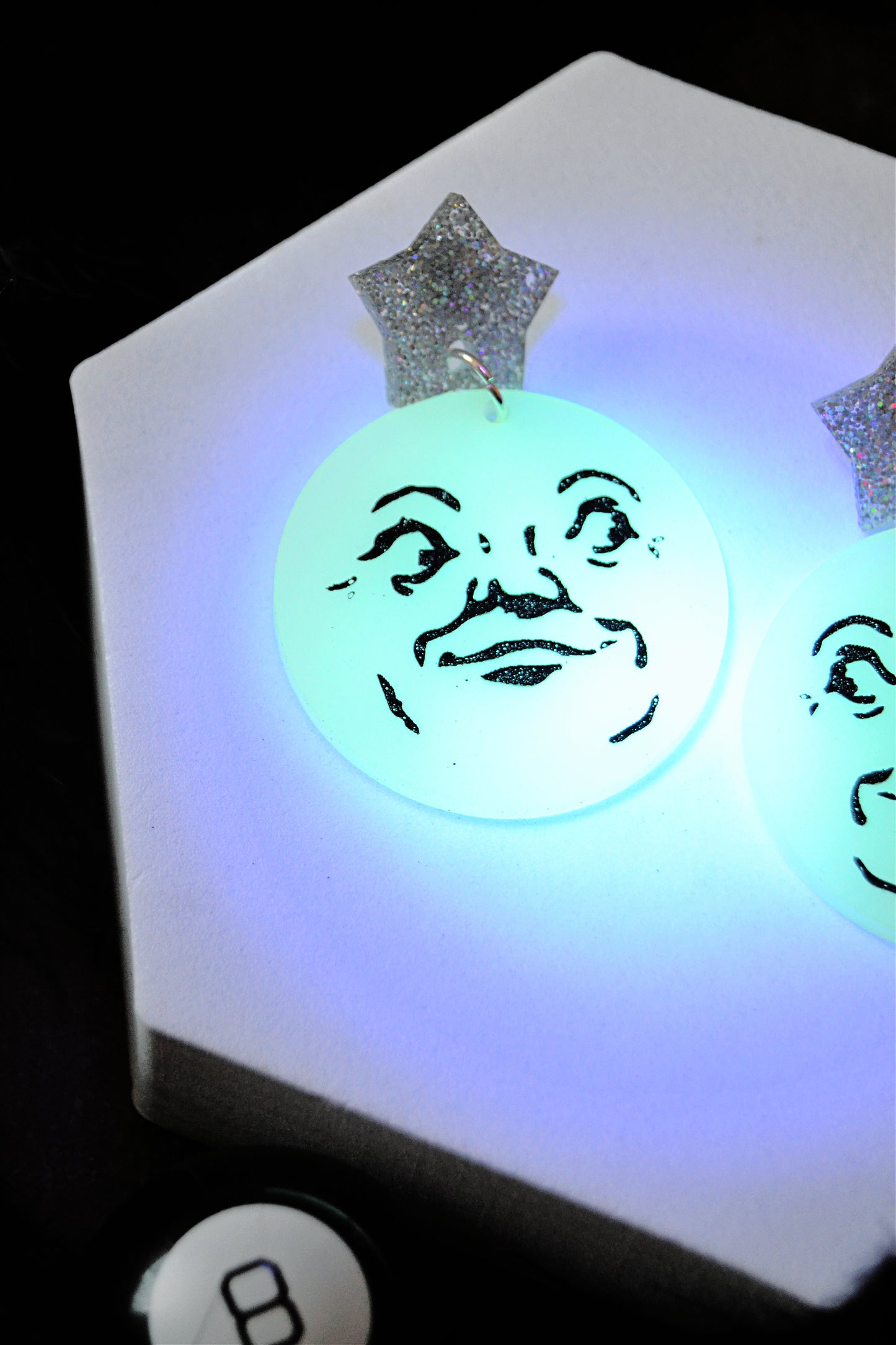 Retro Moon Earrings