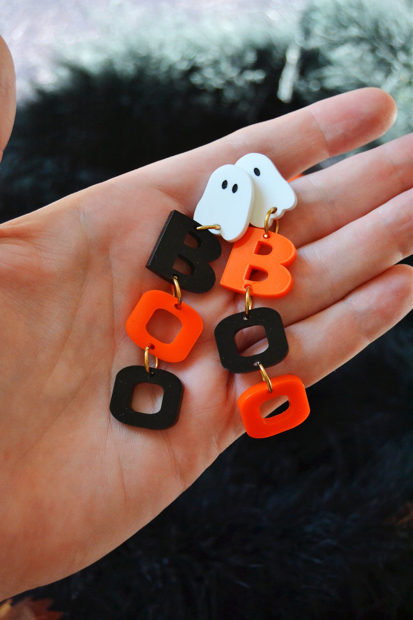 Boo Dangle Earrings