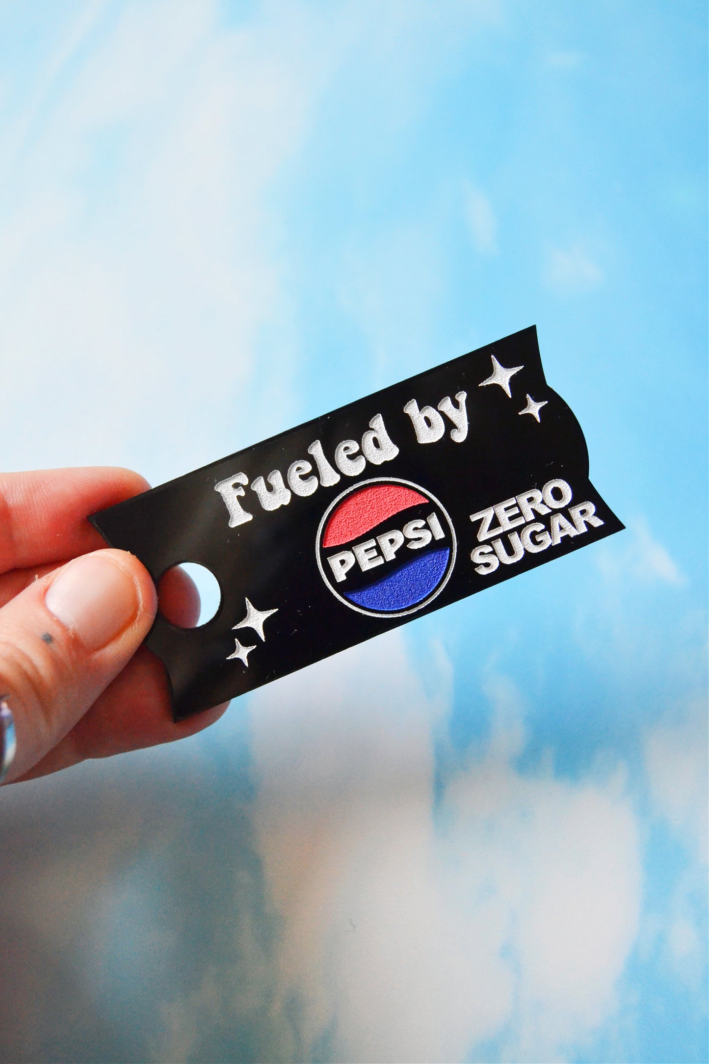 Fueled by Pepsicola Zero Sugar Tumbler Topper