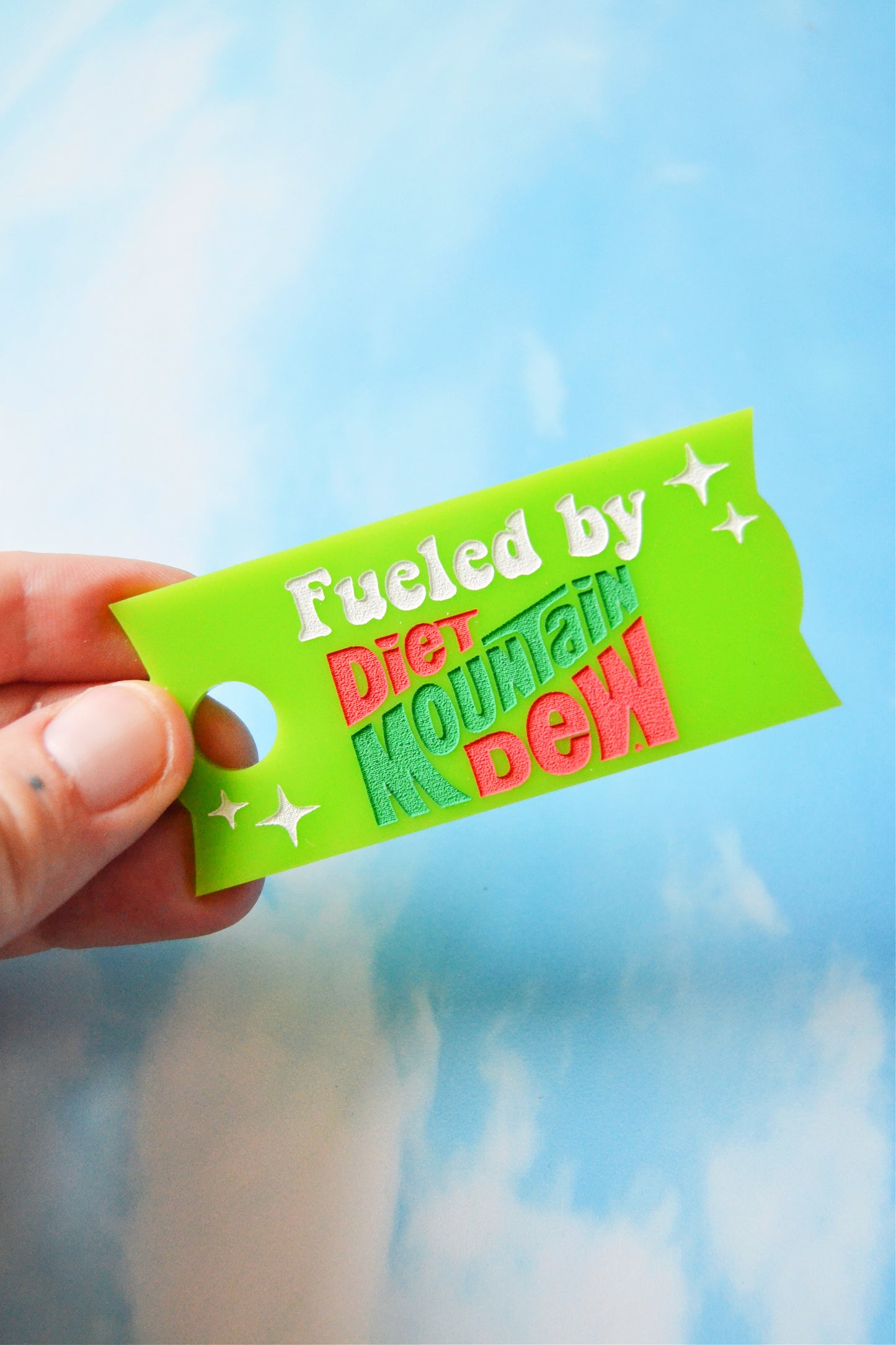 Fueled by Diet Mtn Dew Tumbler Topper