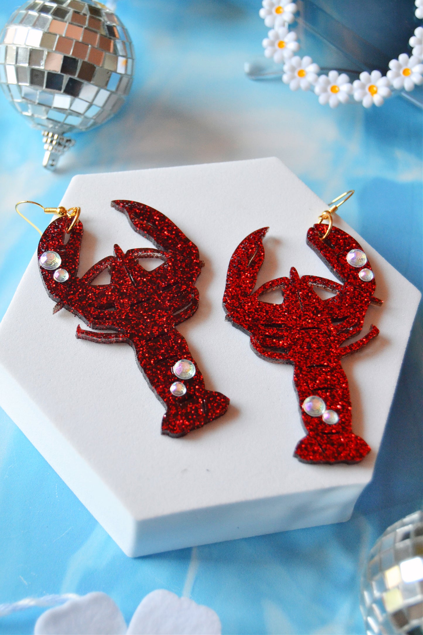 Rock Lobster Earrings