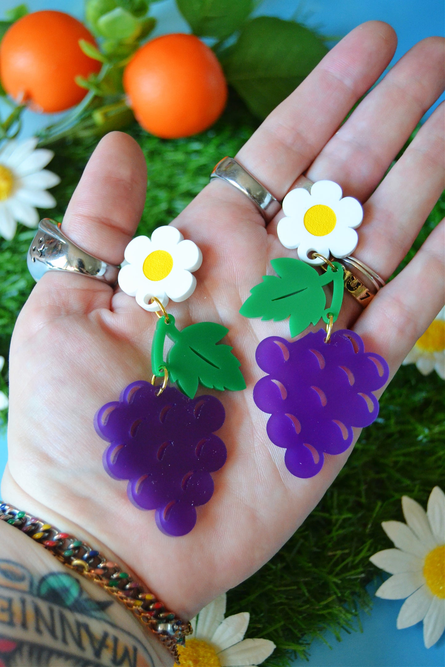 Grapes Earrings