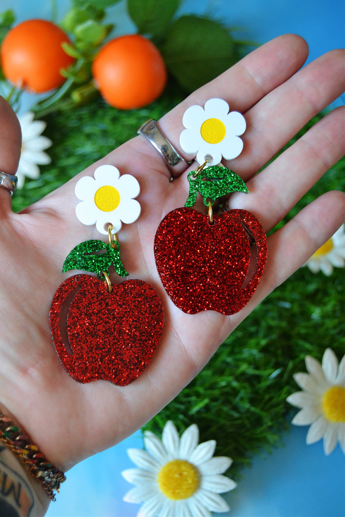 Apple Earrings