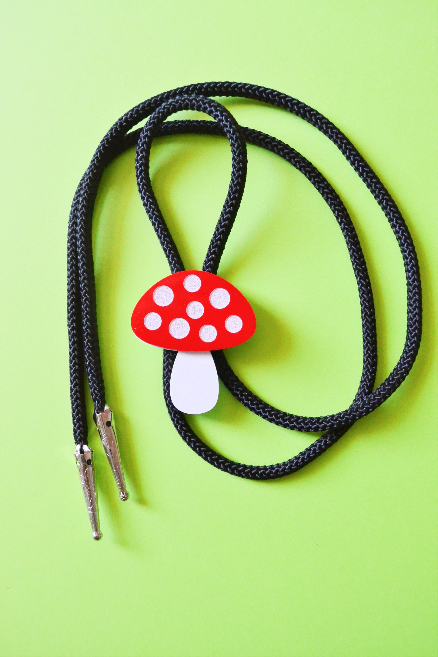 Mushroom Bolo Tie