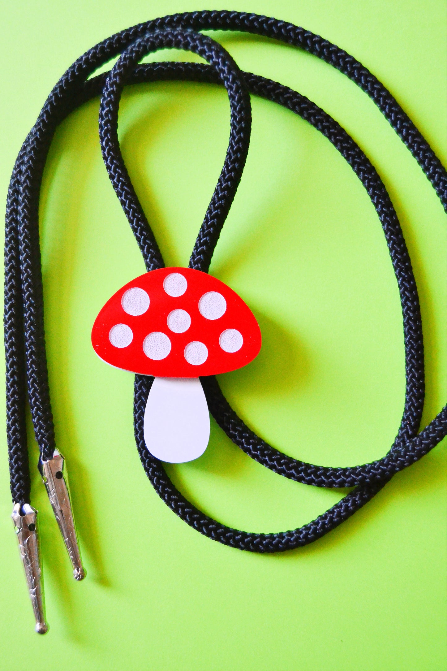 Mushroom Bolo Tie