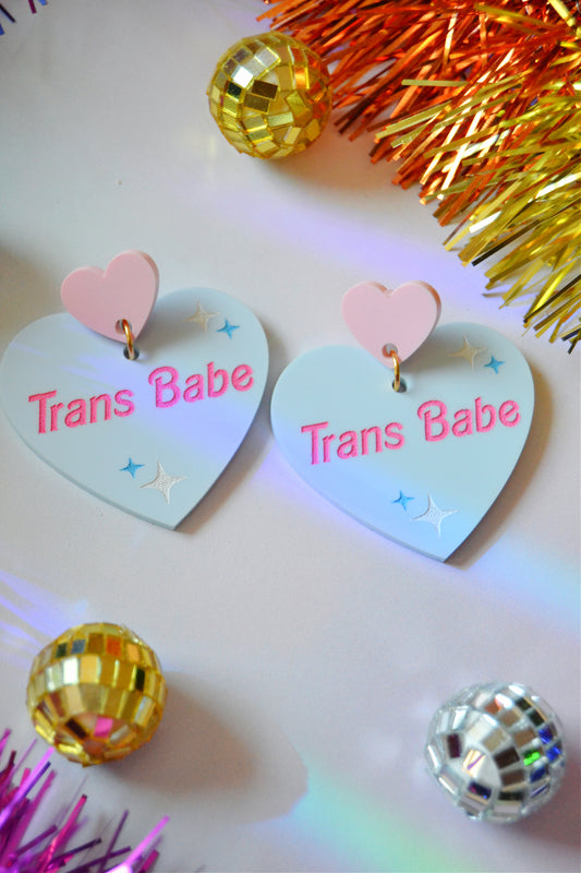 Trans Babe Earrings