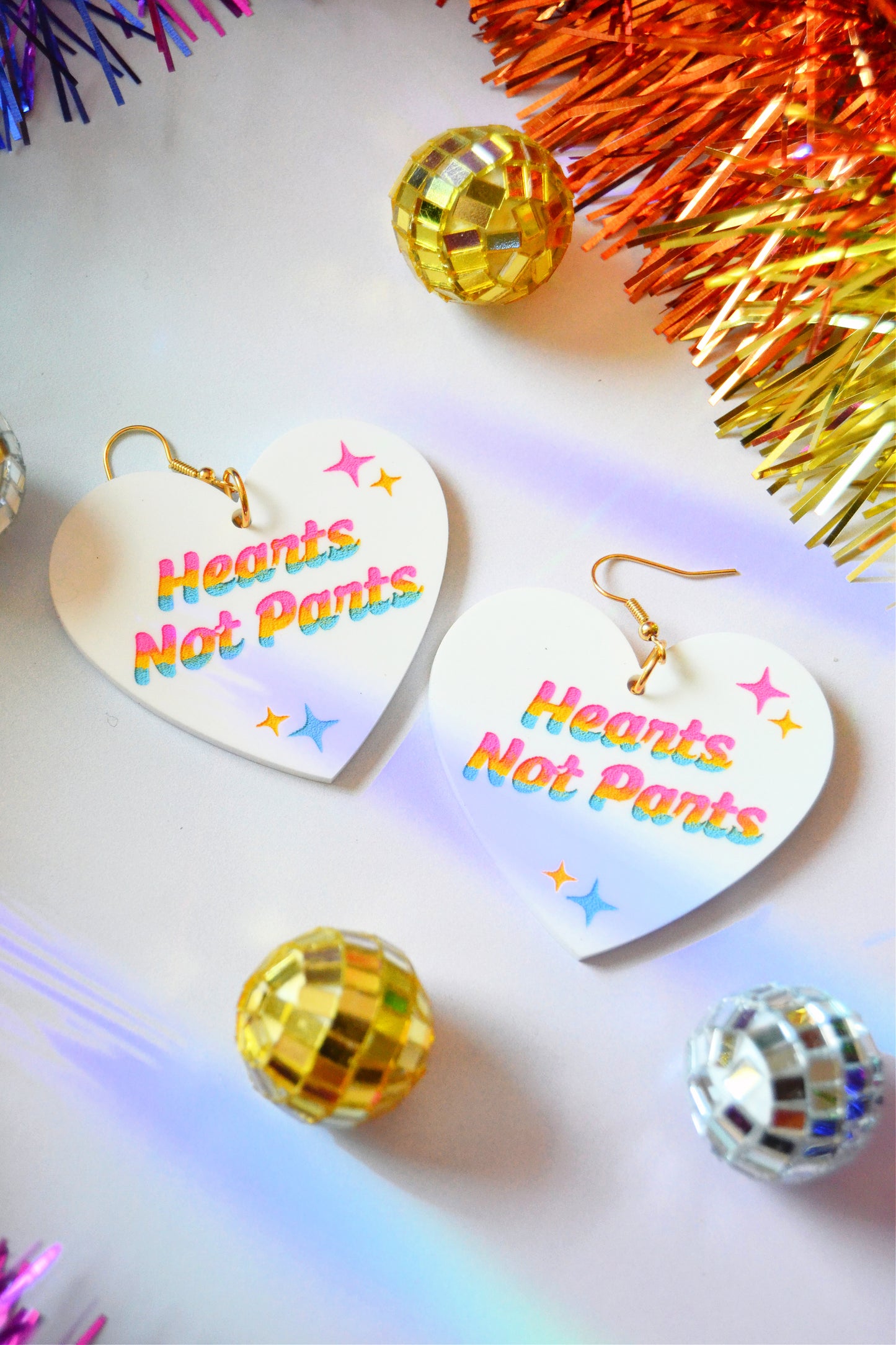 Hearts Not Parts Earrings
