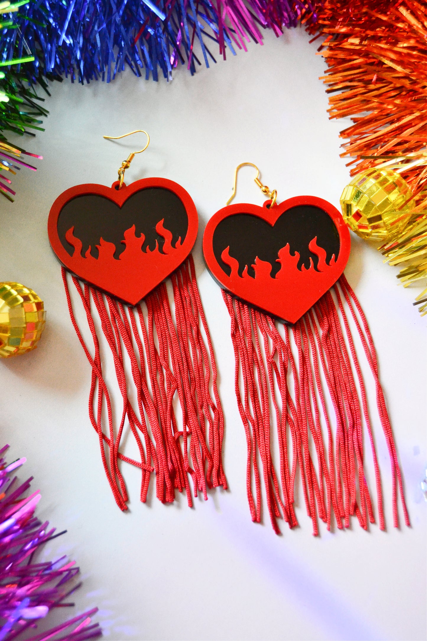 Burning Love Earrings