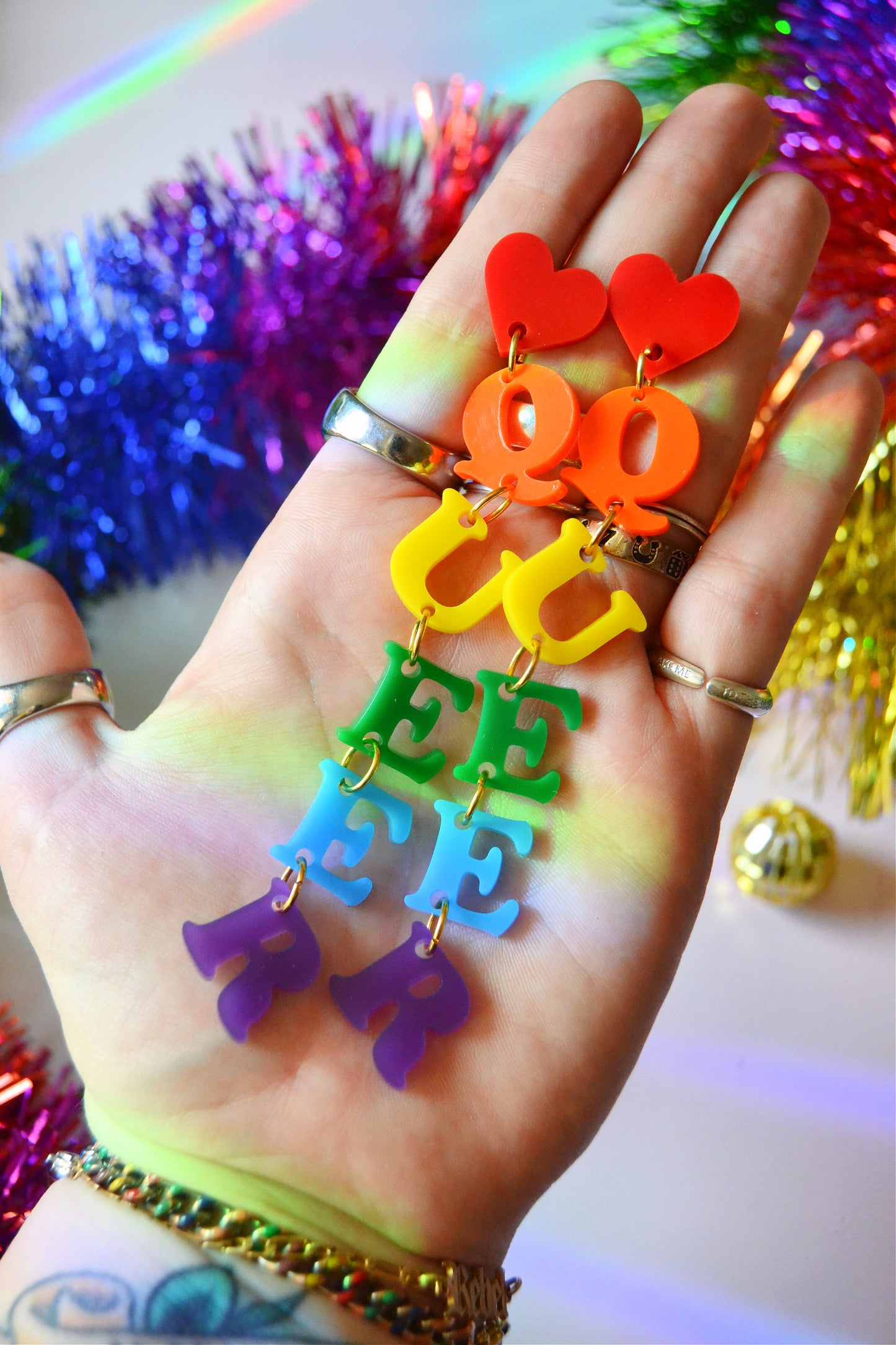 Queer Dangle Earrings