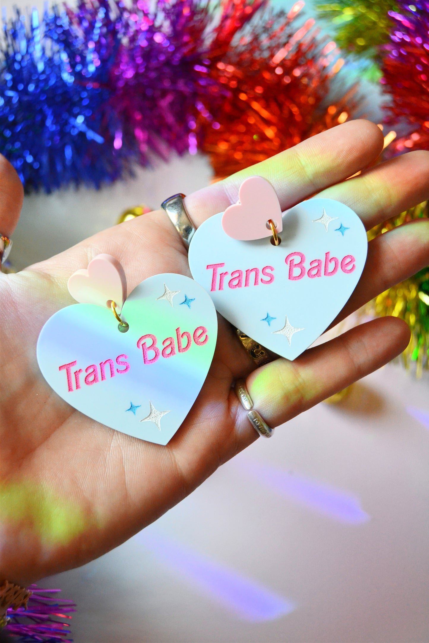 Trans Babe Earrings