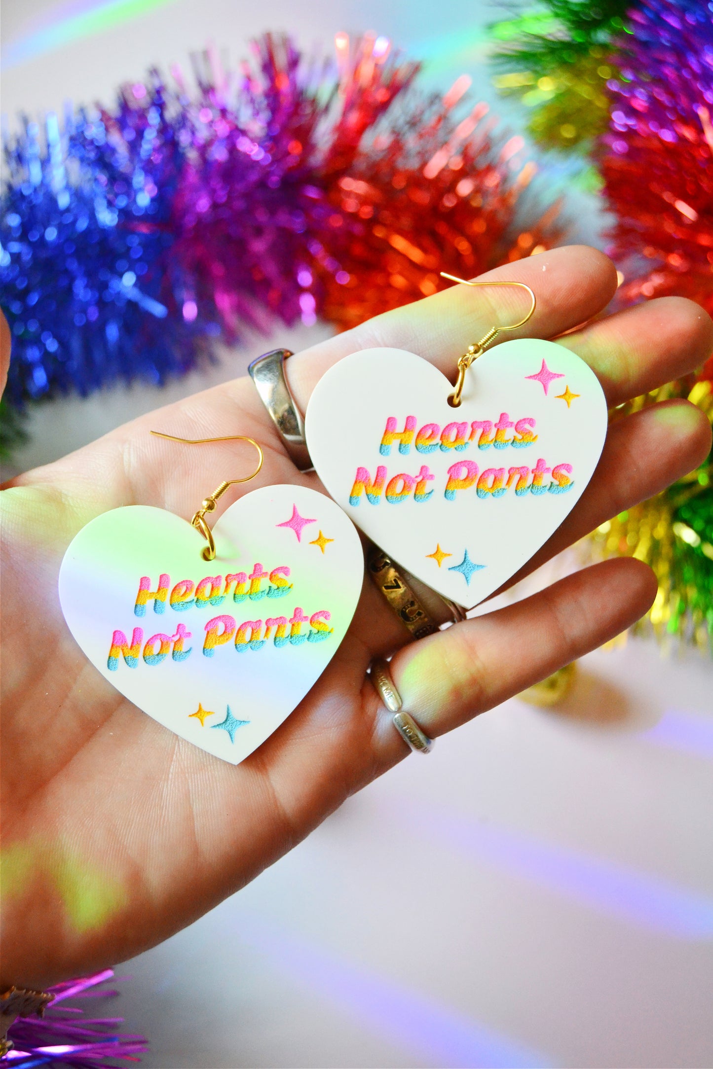Hearts Not Parts Earrings