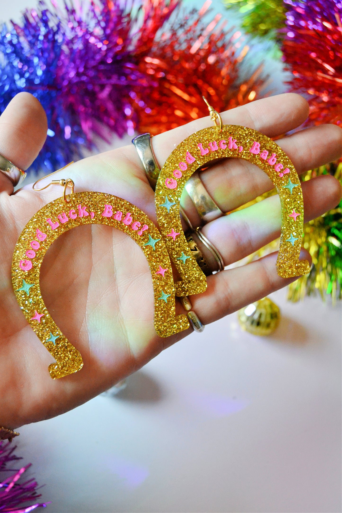 Good Luck Babe Earrings