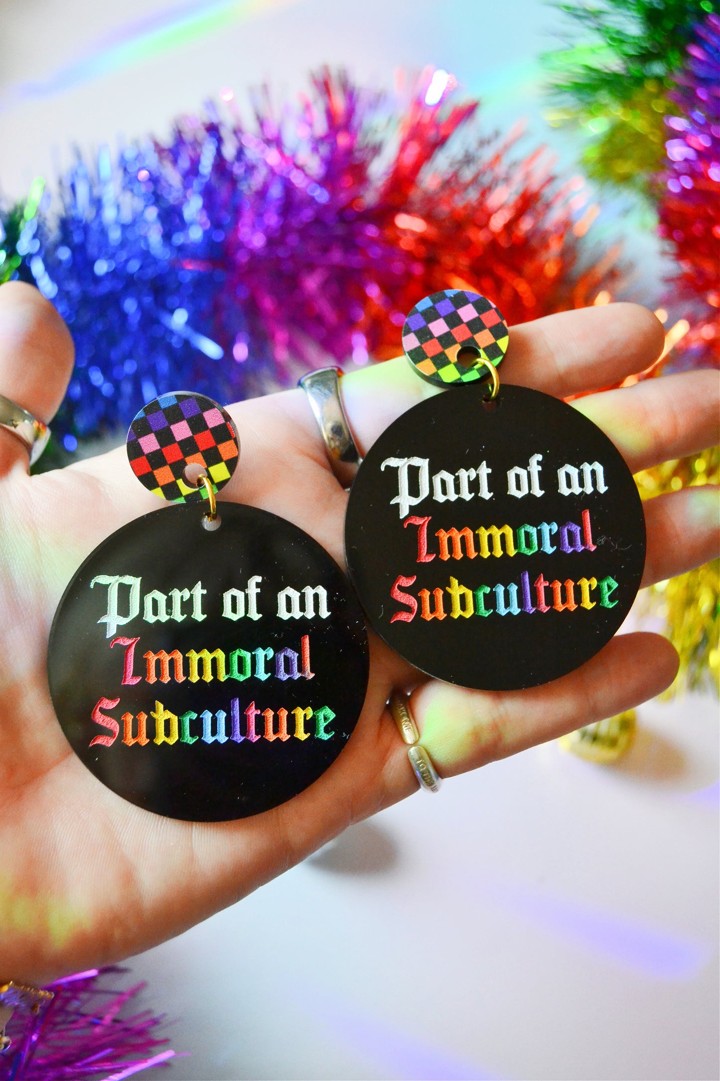 Immoral Subculture Earrings