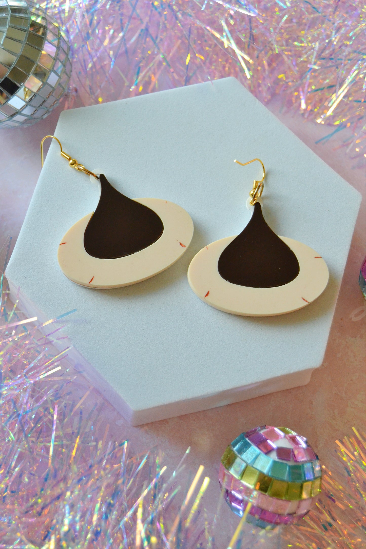 PB Blossom Cookie Earrings