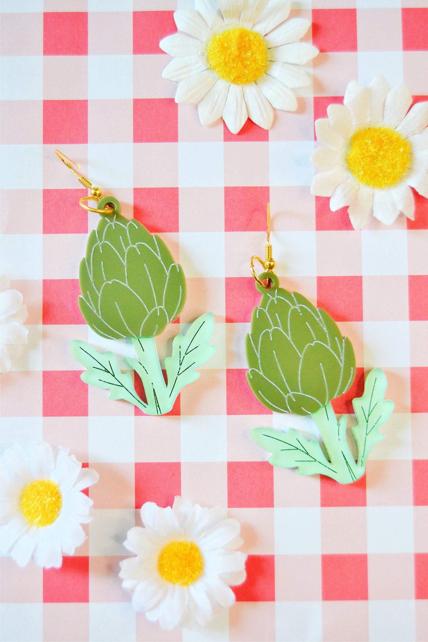 Artichoke Earrings