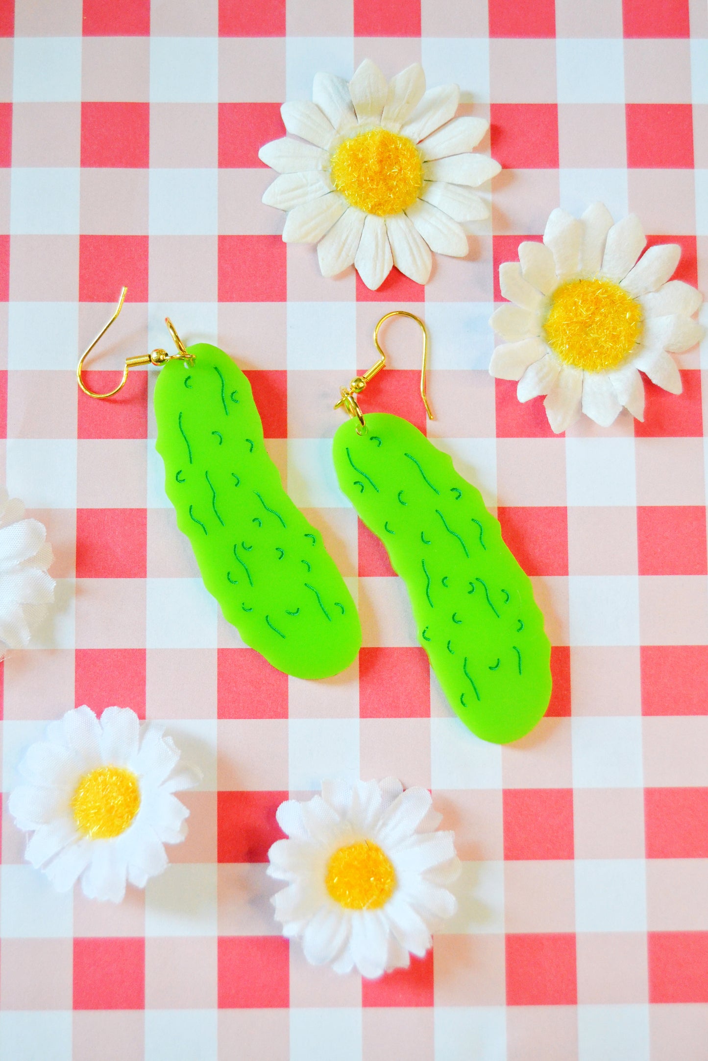 Pickle Earrings