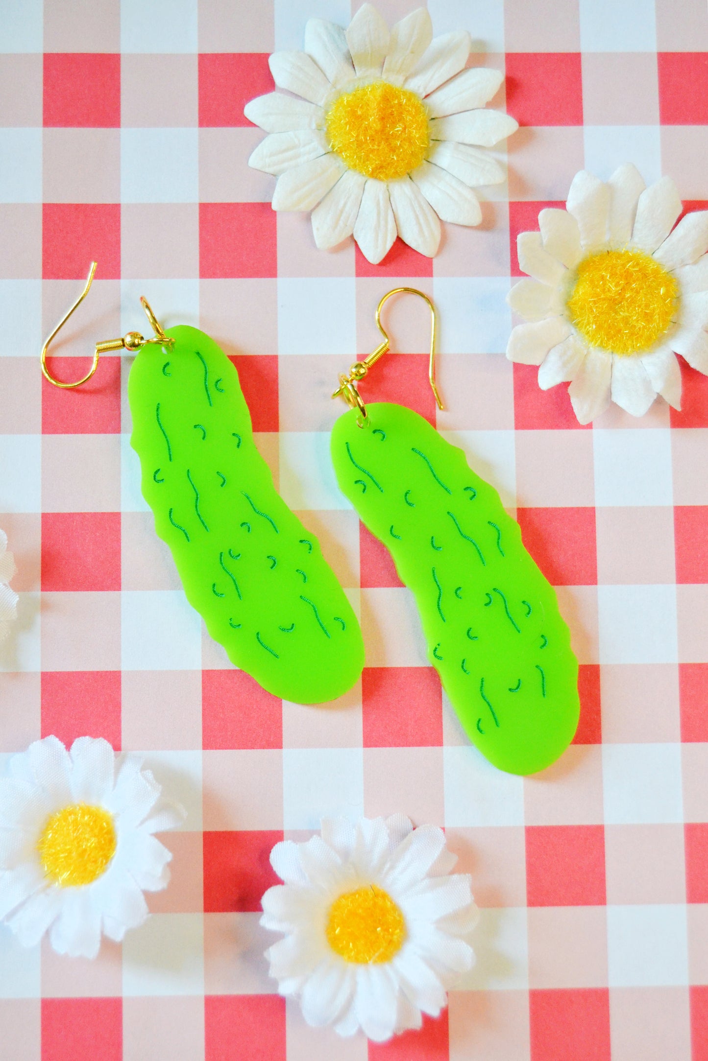 Pickle Earrings