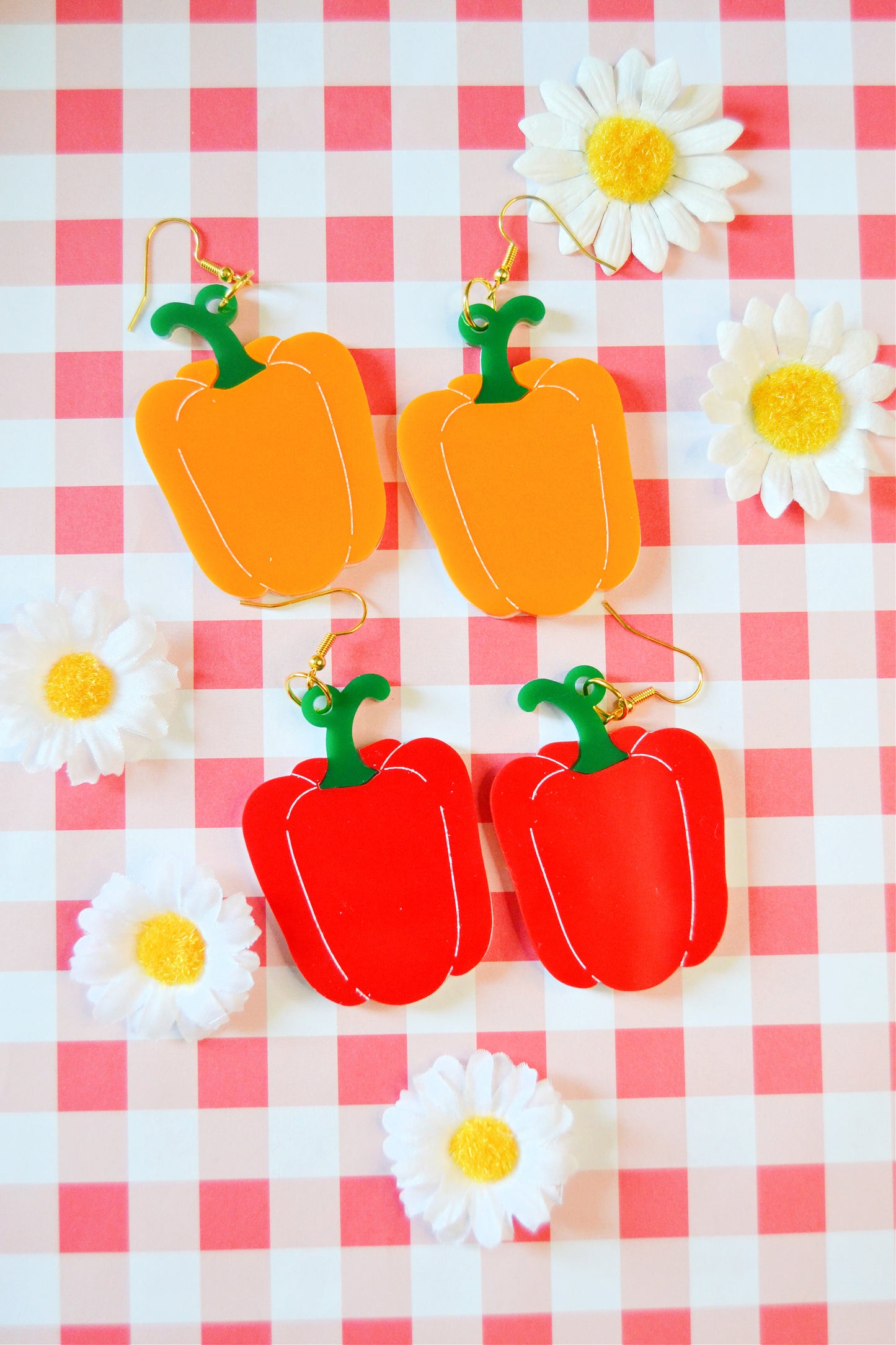 Bell Pepper Earrings