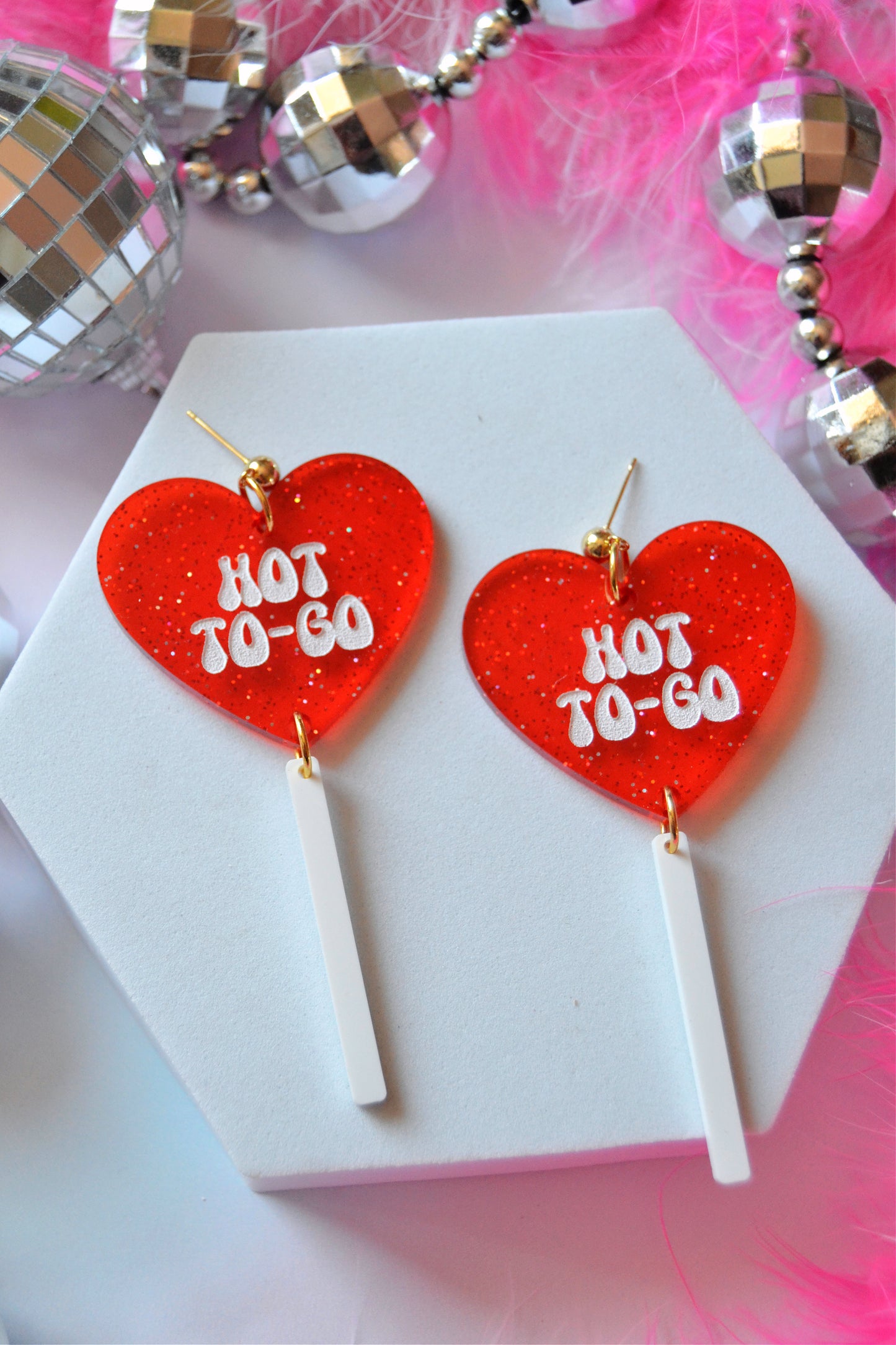 Hot To Go Sucker Earrings