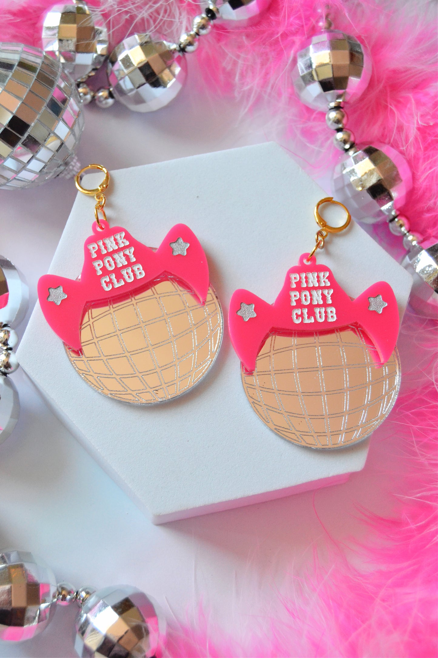 Pink Pony Club Earrings