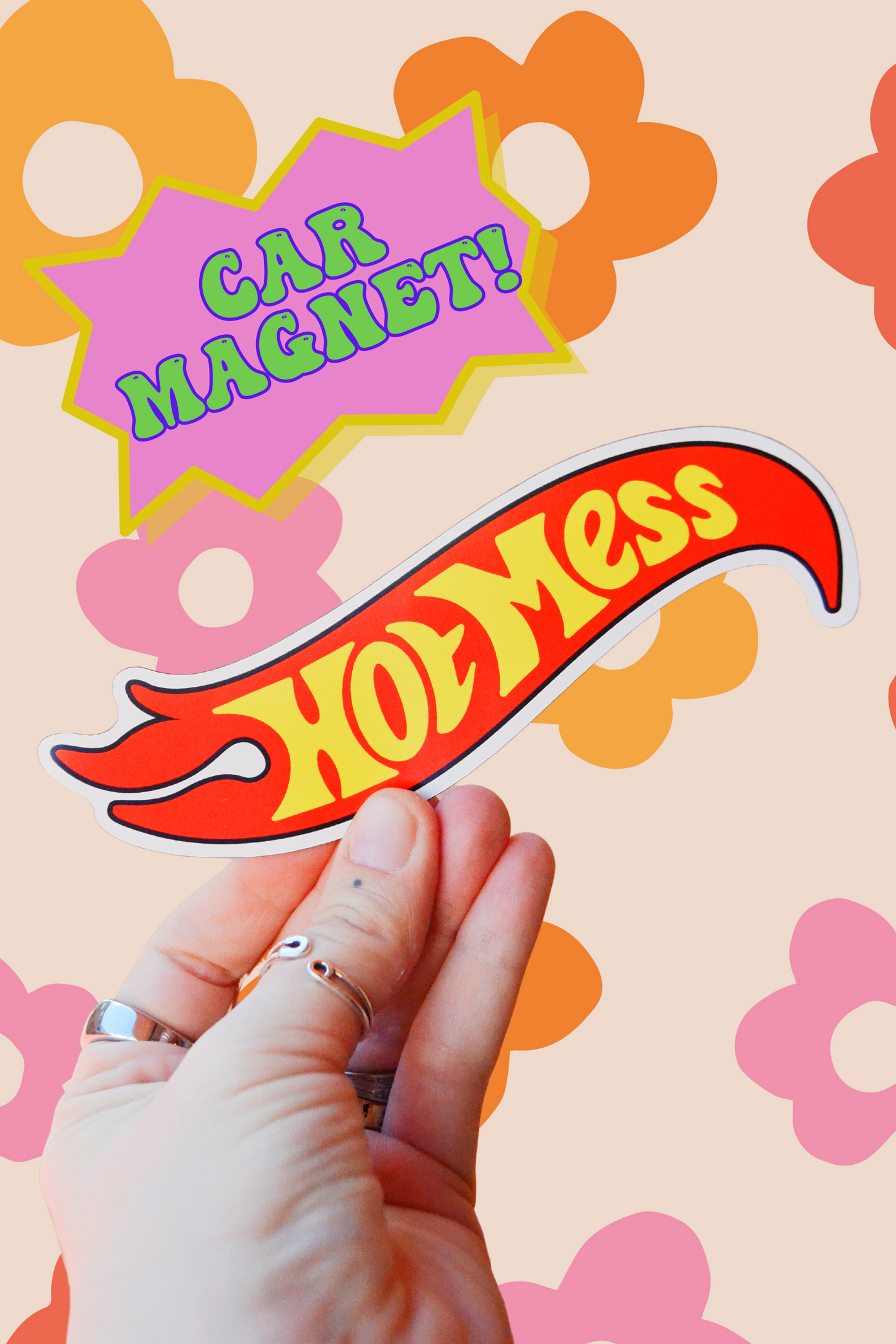 Hot Mess Bumper Magnet
