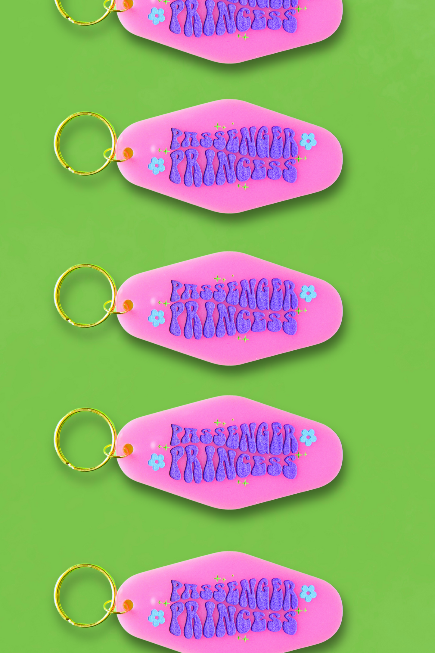 Passenger Princess Keychain