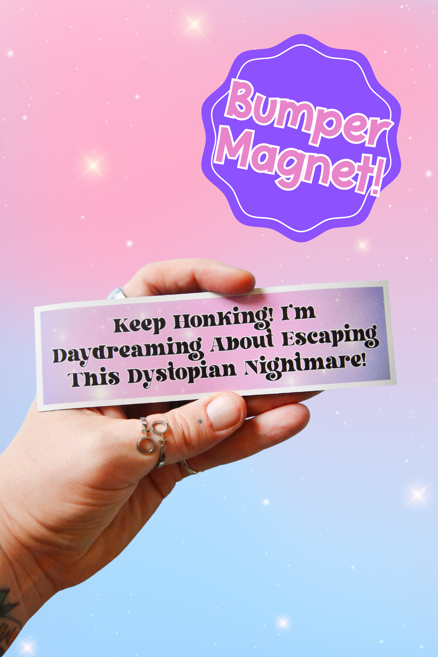 Dystopian Nightmare Bumper Magnet