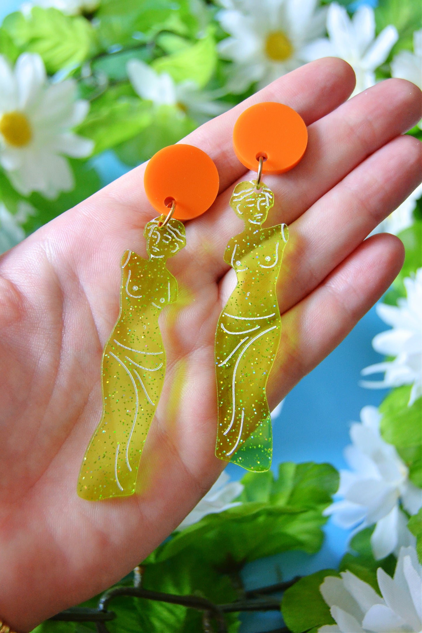 Gummy Venus de Milo Earrings