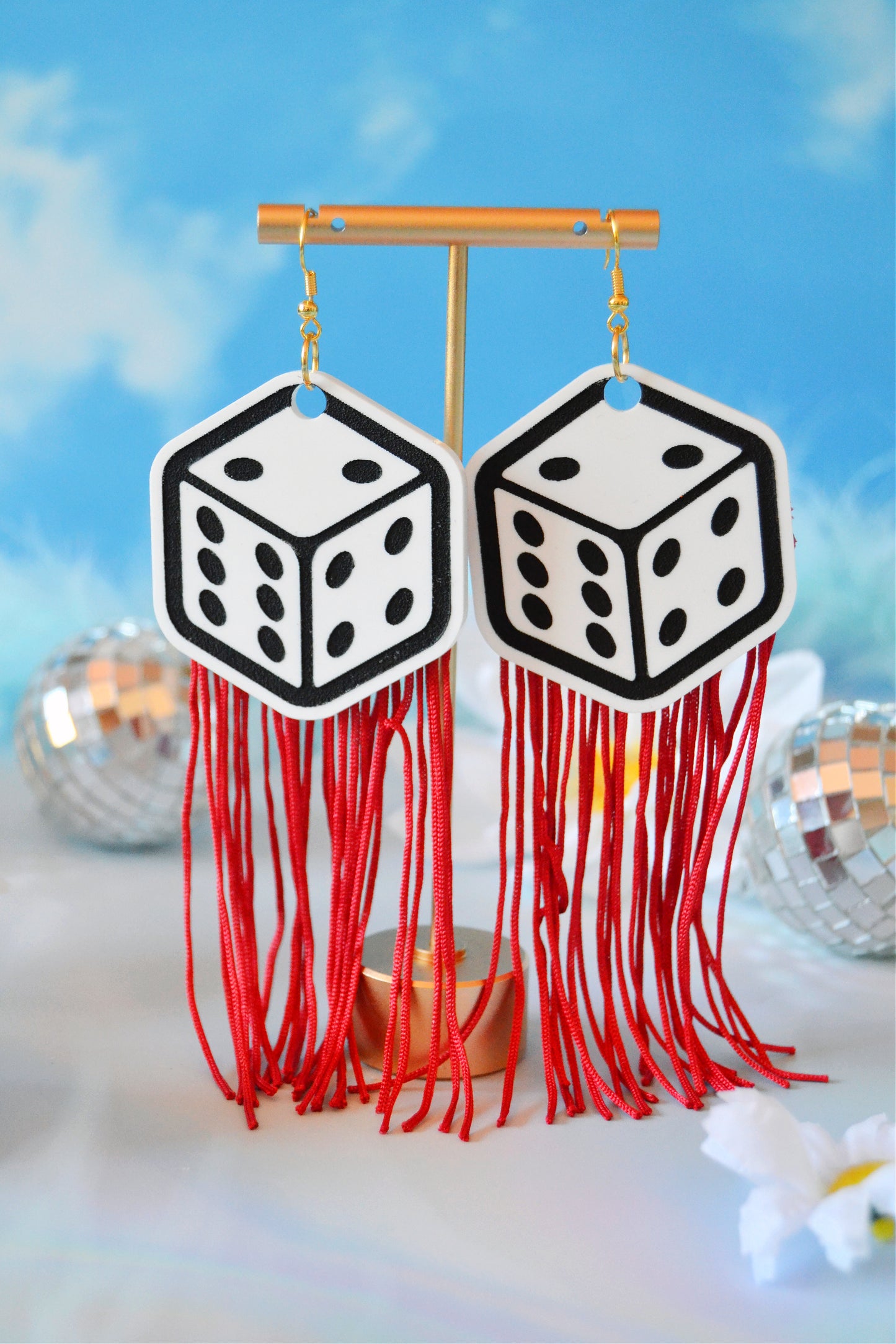 Hot Dice Earrings