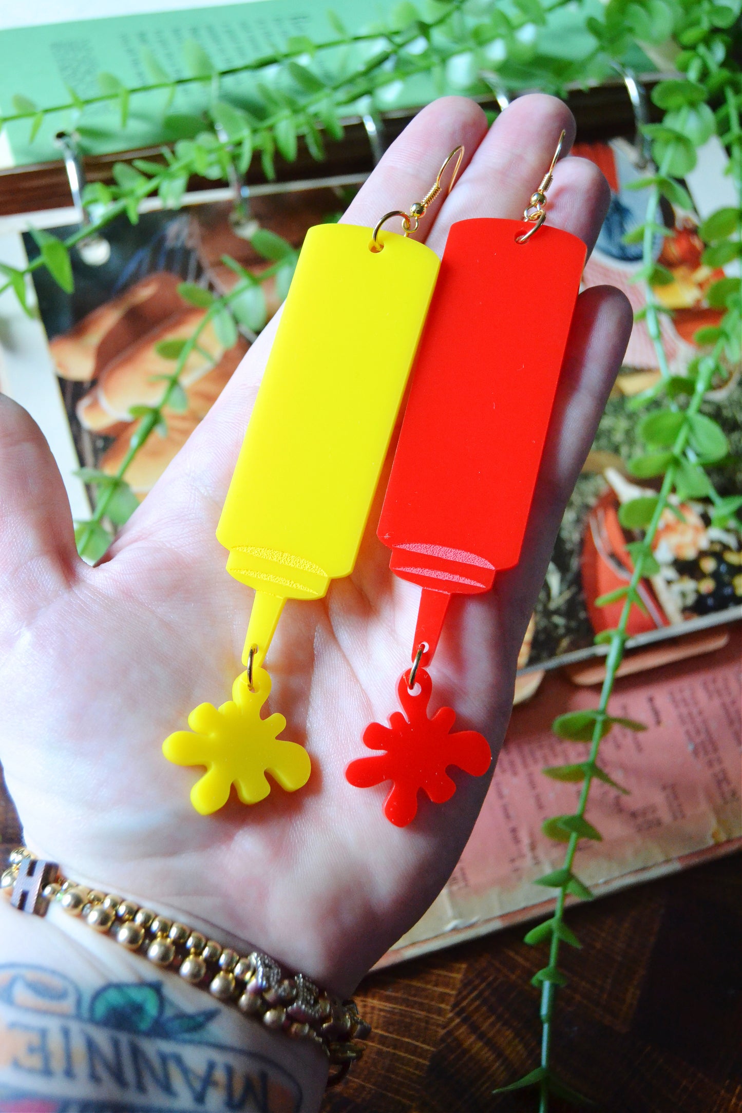 Condiment Earrings