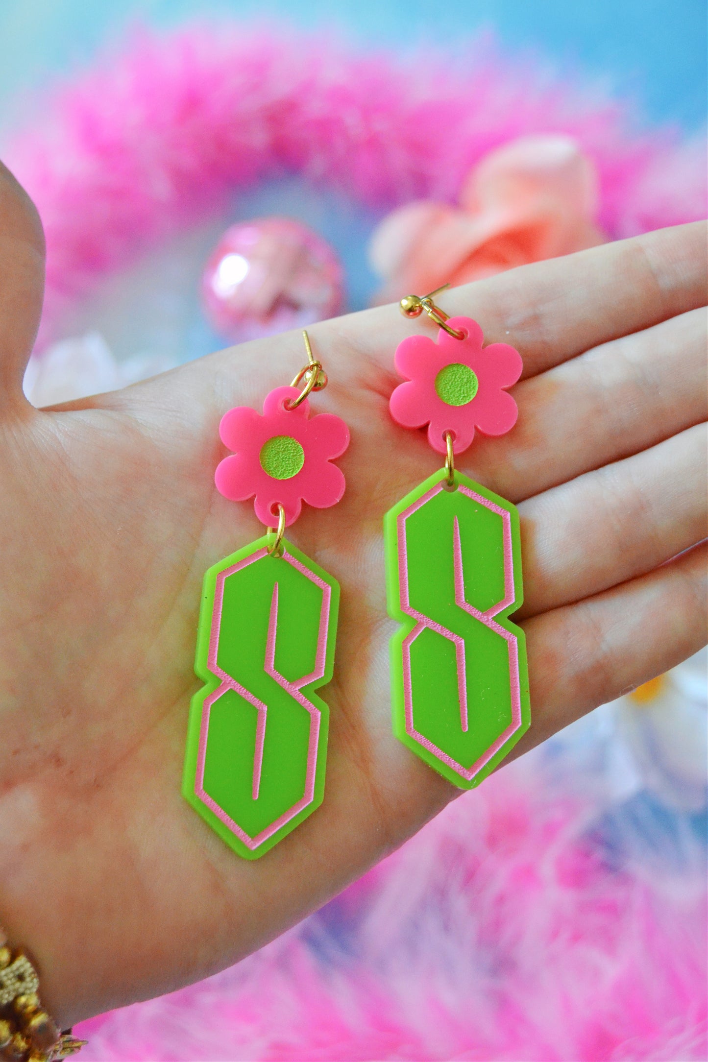 90s S Earrings