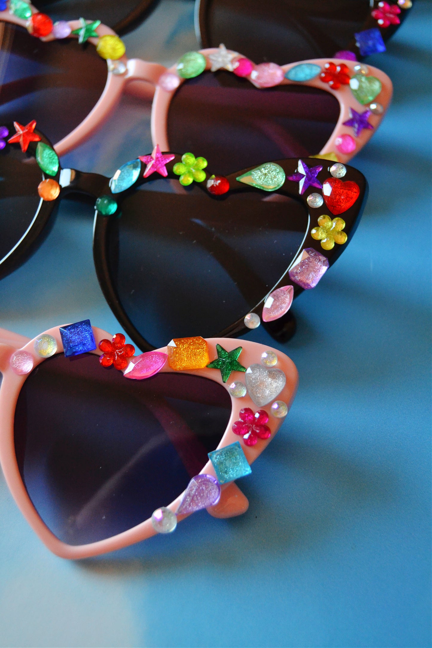 Bedazzled Heart Sunglasses