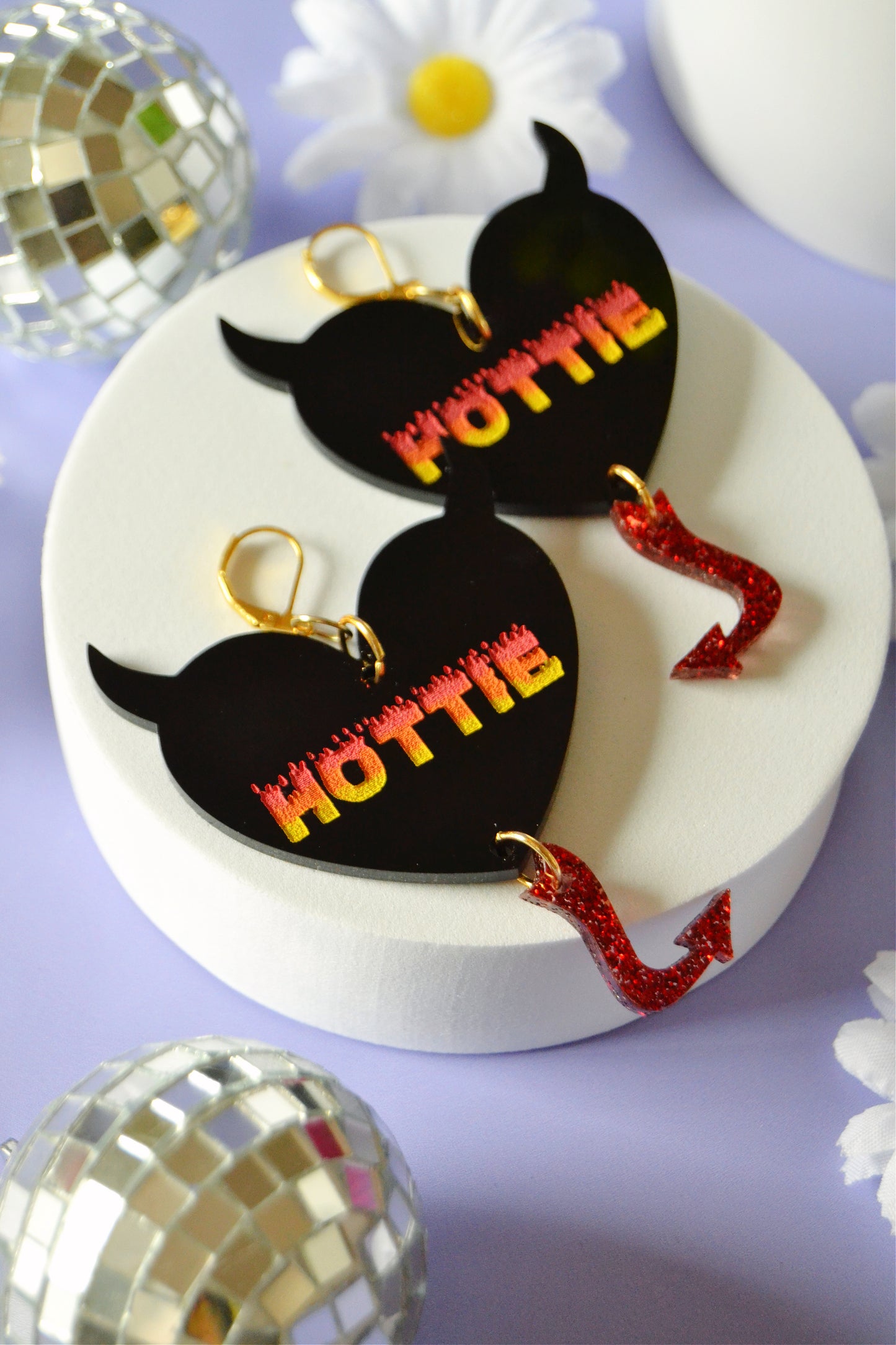 Hottie Devil Babe Earrings