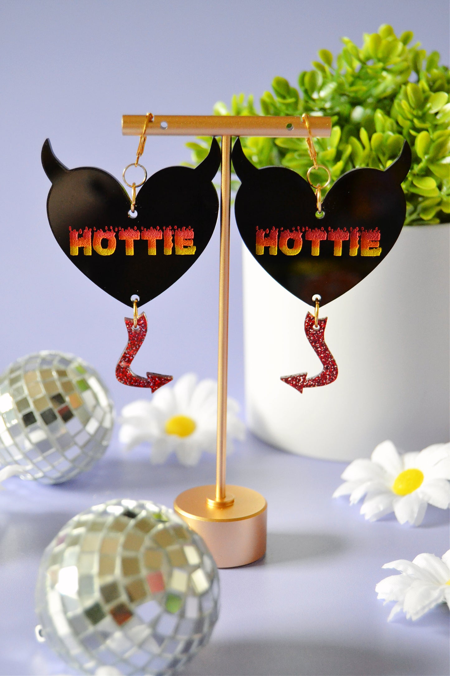 Hottie Devil Babe Earrings