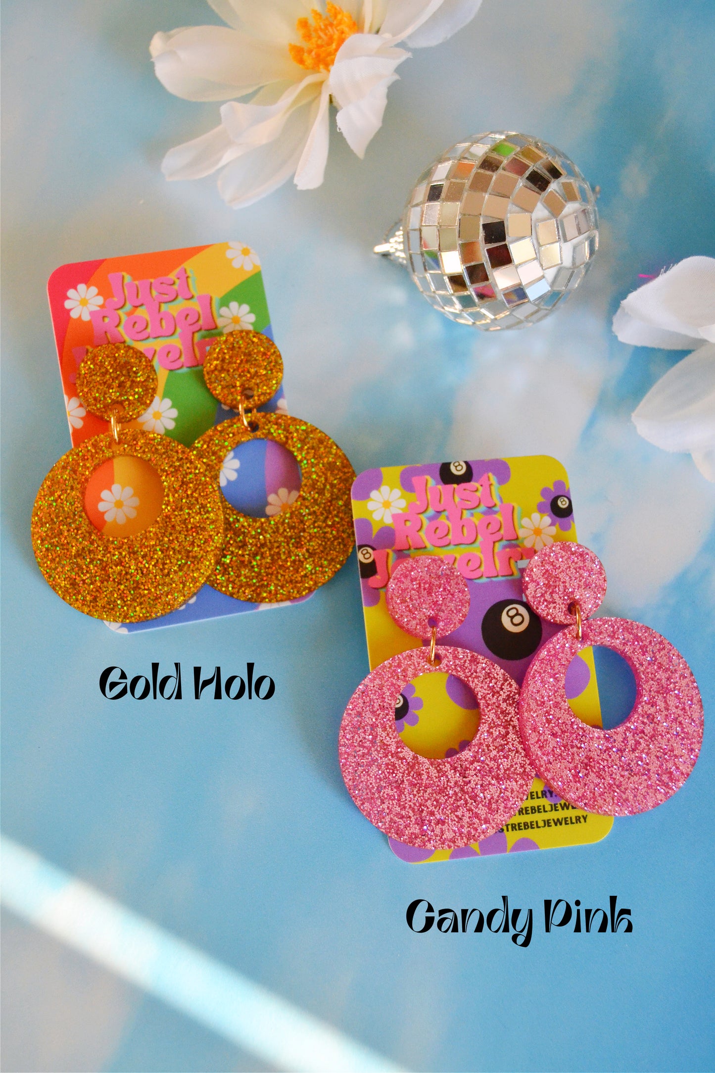GoGo Mod Hoop Earrings