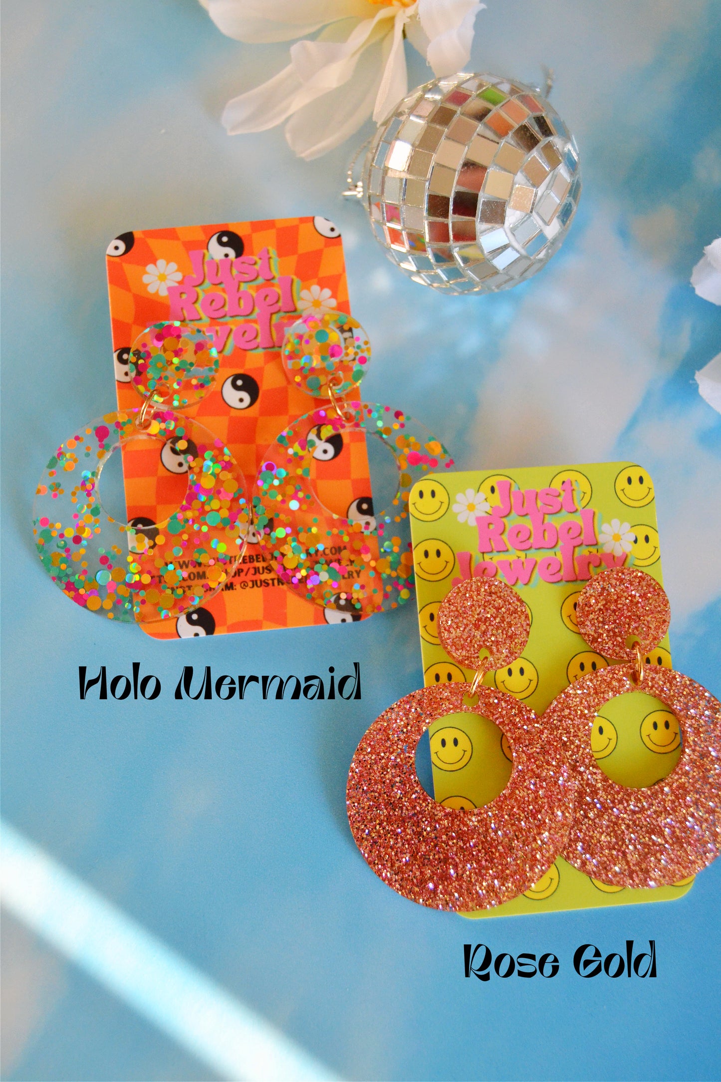 GoGo Mod Hoop Earrings