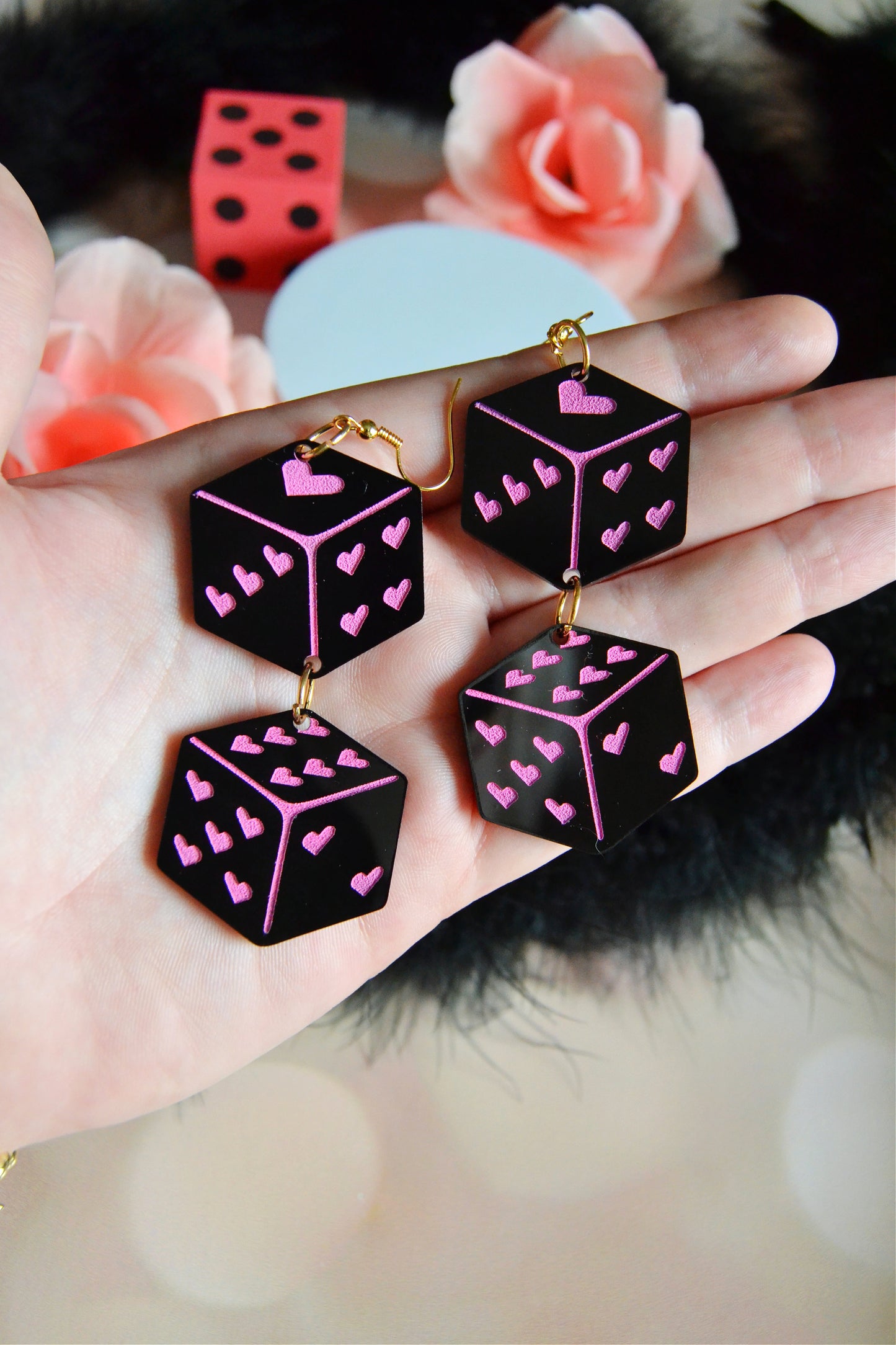 Love Dice Earrings