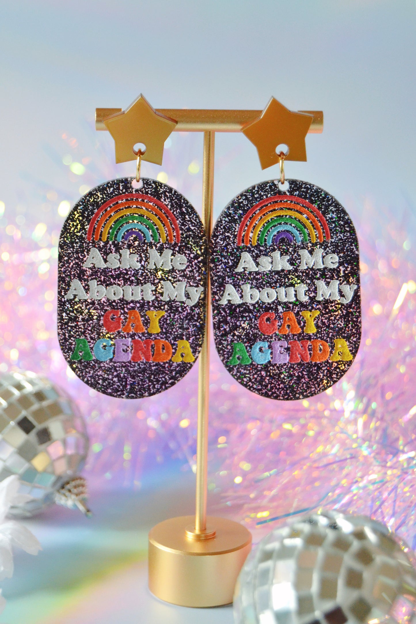 My Gay Agenda Earrings