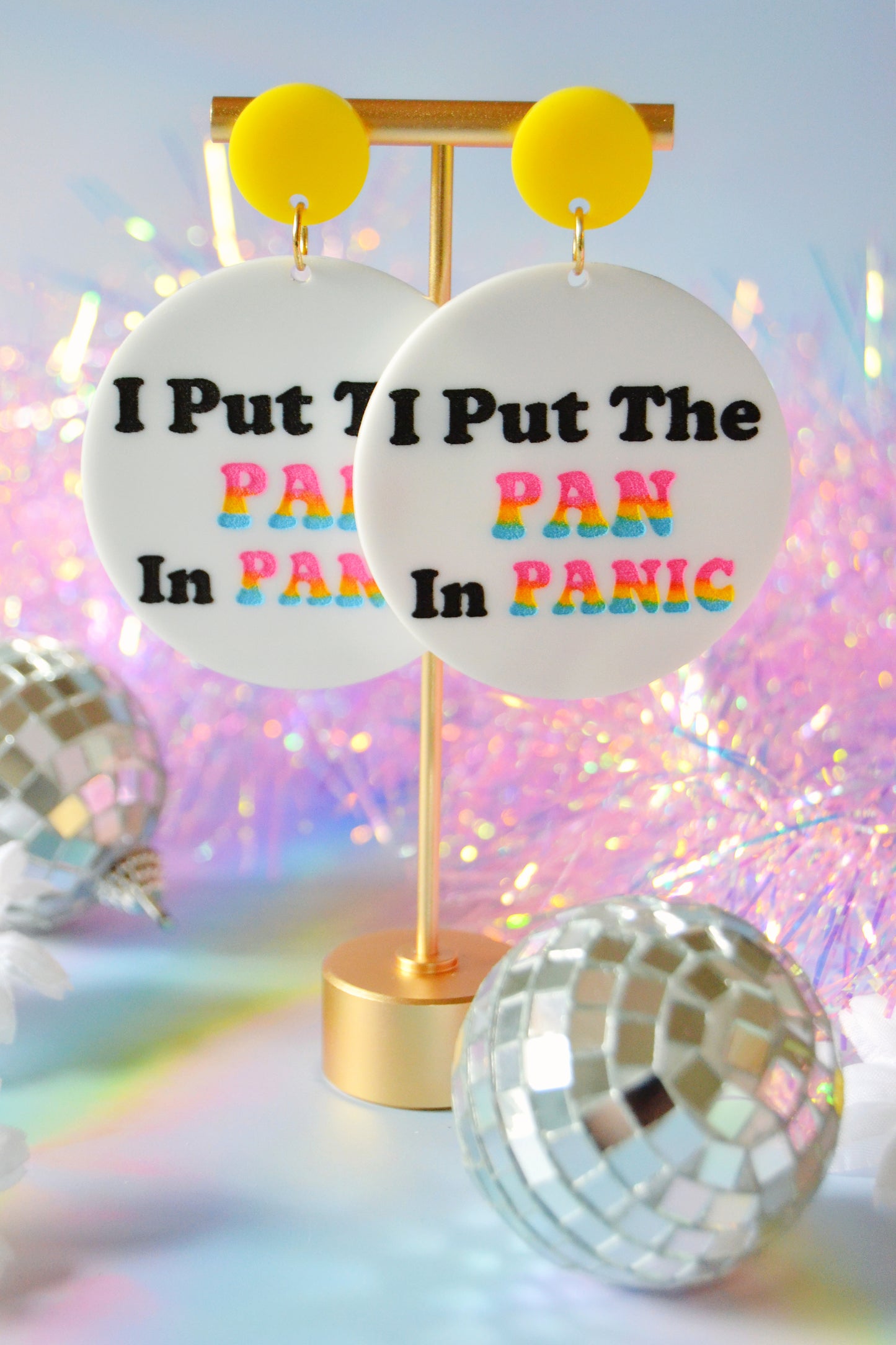 Pan in PANIC Earrings