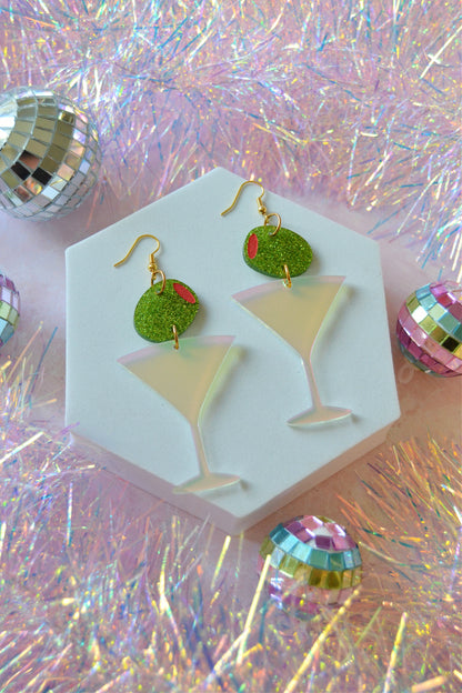 Dirty Martini Earrings