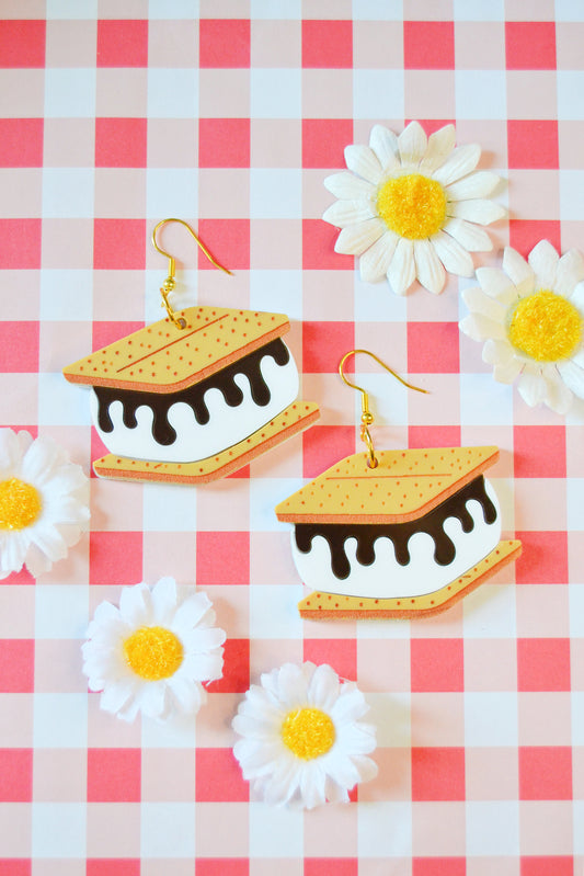 S'mores Earrings
