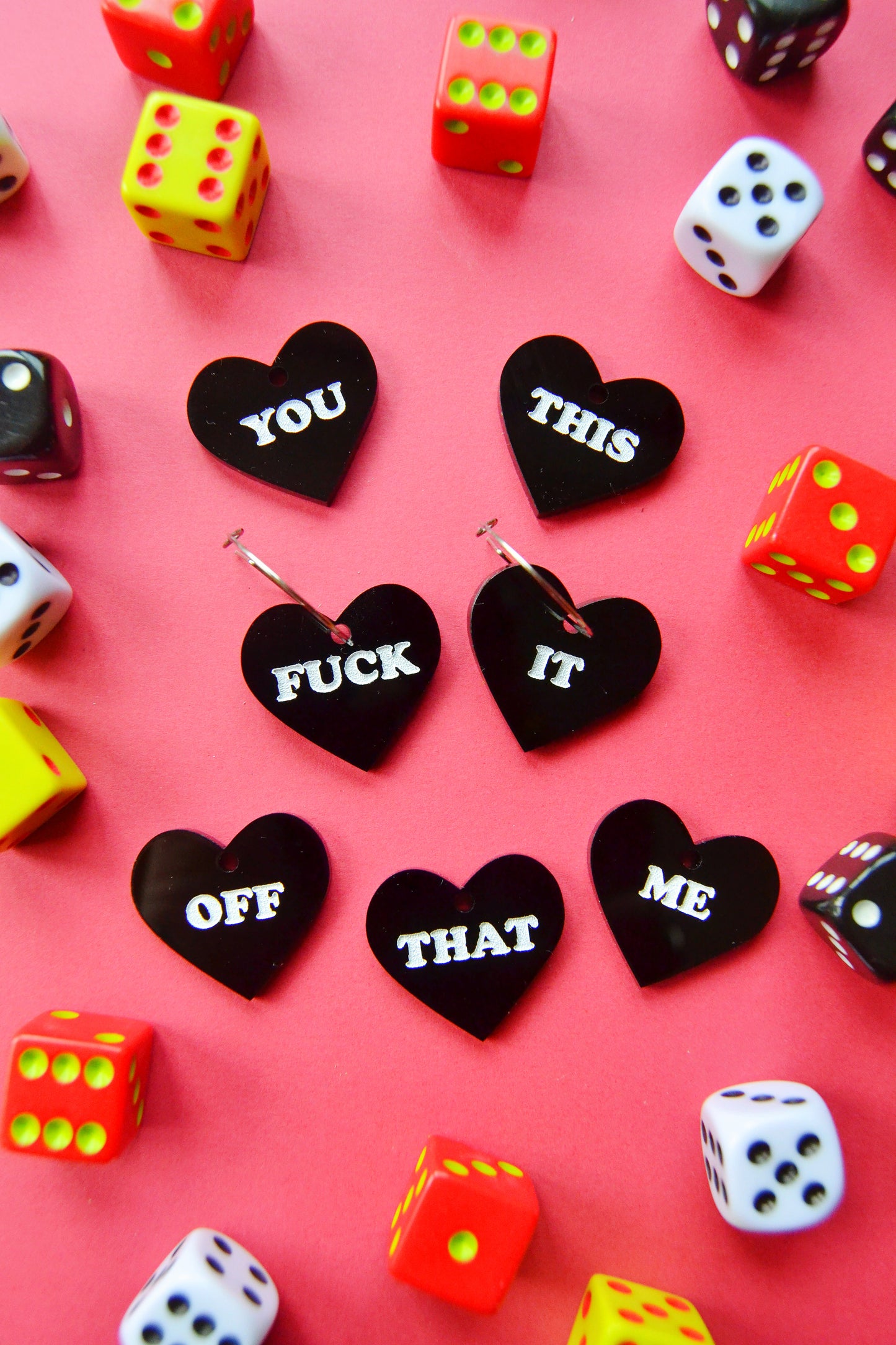 Choose Your Own F*cking Adventure Earrings