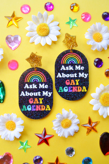 My Gay Agenda Earrings