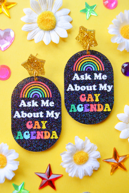 My Gay Agenda Earrings