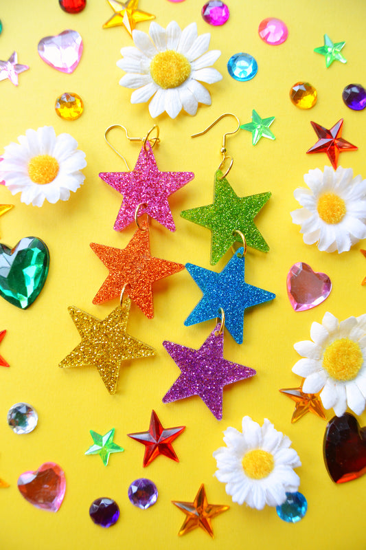 Dancing Queen Star Earrings