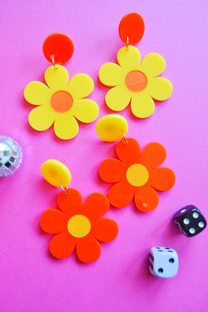 Crazy Daisy Earrings
