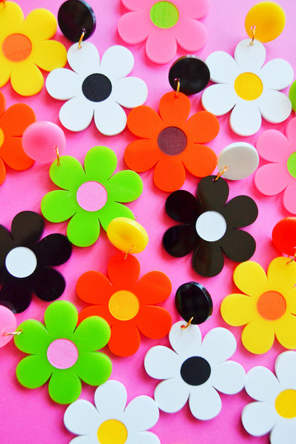 Crazy Daisy Earrings